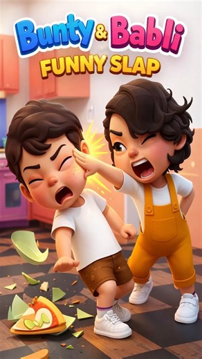 Babli’s Pizza Fell… Bunty Tried to Save It but Broke the Plate! 😂 #funny #shorts #animation #roblox