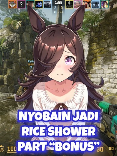 Nyobain Jadi Rice Shower Umamusume Part