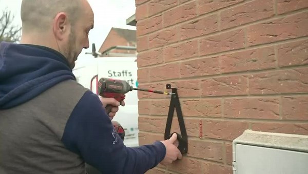 A beautiful Hypervolt Home 3.0 Pro installation. #EV #carcharger #hypervolt