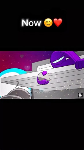 Among us Purple and pink before and now 😎 #amongus #amongusanimation #edit