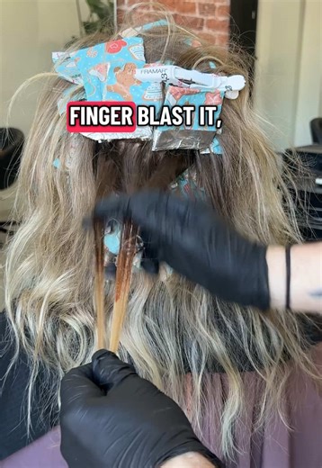 Expert Lowlight Hair Coloring Technique