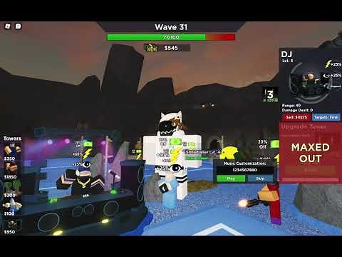 Roblox DJ's Apocalypse Rave. | Tower Battles.