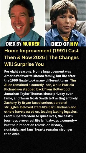 Home Improvement (1991) Cast Then & Now 2026 | The Changes Will Surprise You