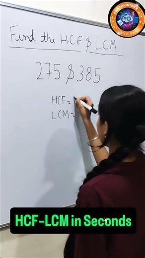 HCF and LCM Tricks | Easy Method with Board Practice | Maths for Students