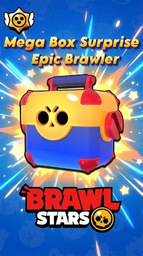 Mega Box Surprise 🎁 Epic Brawler || Brawl Stars #brawlstars