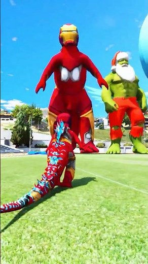 GTA V : IRONMANZILLA BECOME MONSTER #shorts #modsgta5