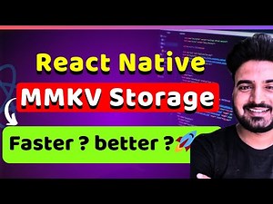 MMKV Storage is Faster ? React Native 🚀 | Engineer Codewala