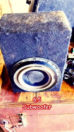 6inch subwoofer #experiment #amplifier #speakershopping #shortfeed #electronic #shorts