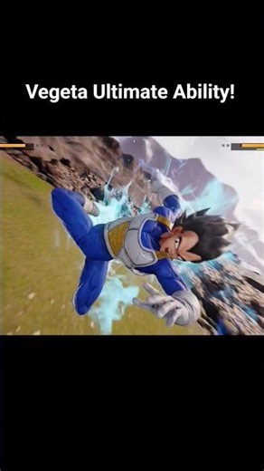 Vegeta Ultimate Ability Skill 💀 #jumpforce #vegeta