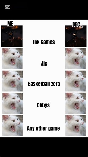 Me vs bro Roblox edition