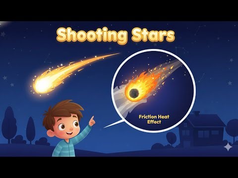 What Are Shooting Stars? 🌠 The Real Science Explained | Curious Crew