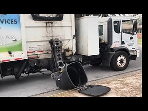 Garbage truck fails / funny moments!