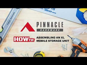 How to assemble an XL Mobile Storage Unit