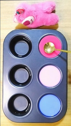 Advanced Color Mixing Mastery: Creating Harmonious Tones with Dark Pink, Light Pink & Blue#colors