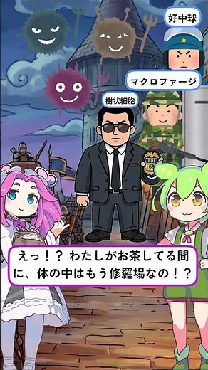 自然免疫解説ショート【ずんだもん解説】 #医学論文解説 #ずんだもん #nejm #感染症