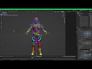 Quick PhysBones on a Destiny character in Blender