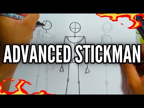 How To Draw STICKMAN pt.2