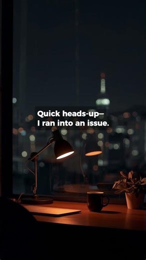 The Best Way to Report an Issue (Slack English)