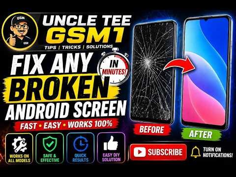 “Fix ANY Broken Android Screen in Minutes! 💥 (Step-by-Step 2026)”