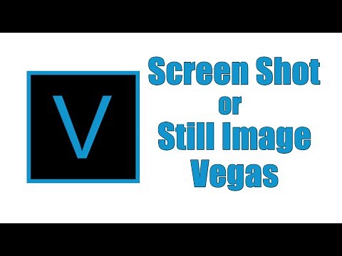 How To Take A Screenshot or Still Capture In Vegas Pro & Movie Studio