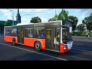 City Transport Simulator: Bus 016 - MAN Lion's City A47 (10,5m) - Tramau Line 105 (2/2)