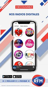Pour profiter du #MeilleurDeLaMusique vous pouvez aussi télécharger l'application #RFM sur Android et IOS 📲 pour avoir accès à toutes nos interviews, podcasts, news, webradios et bien d'autres 😆 | RFM
