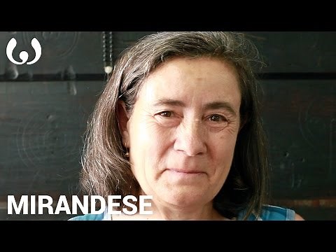 Isabel speaking Mirandese | Romance languages | Wikitongues