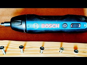 Bosch Go Gen 2 Cordless Screw Driver Complete Review How To Use Bosch Go Smart Screwdriver Unboxing