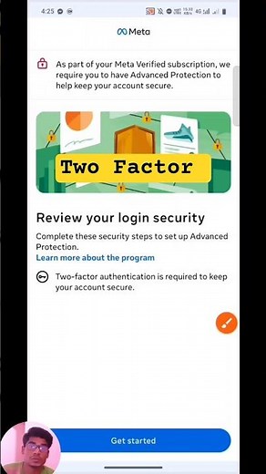 Review your login security| review your login security facebook| enable two factor problem facebook