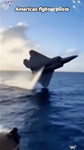 Survive the water.Rule the sky🇺🇸#F22Raptor #USAirForce #PilotLife #MilitaryTraining #TopGun#foryou