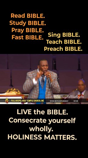 The Bible teaches that HOLINESS originates with God, who is inherently perfect and distinct from all else. Humans are called to be holy, meaning they must be separated from sin, devoted to GOD, and strive to reflect His moral character. This is achieved not by self-effort alone, but through the work of the HOLY SPIRIT and the sacrifice of JESUS CHRIST, enabling believers to live a sanctified life marked by obedience and a desire to be more like GOD. —Eric Vaughn Washington #Prophet_Eric #EricVau