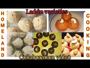 Diwali Sweet Recipes in Tamil | Easy Laddu Recipes | 5 Varieties of Laddu ideas | Homeland Cooking