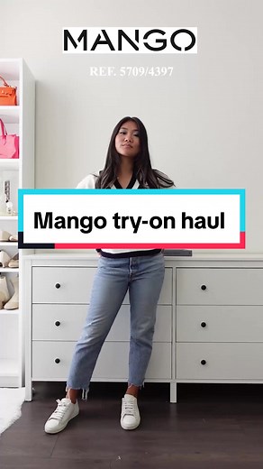 Mango sweaters try on haul 🤍✨️ which one would you pick? #mangonewin #mangofallcollection #tryonhaul