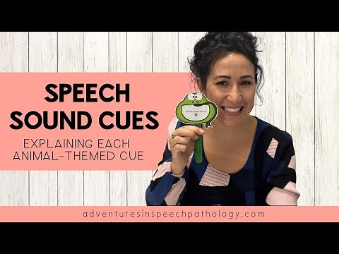 Speech Sound Cues Walk Through