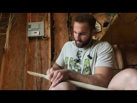 Making Axe Handle for Double Bit Axe, From Tree to Handle.