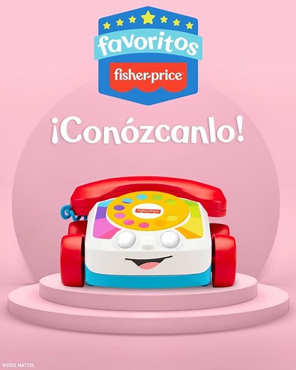 2.8K views · 412 reactions | ¡Ring, Ring!  Tienes una llamada de los Favoritos Fisher-Price. El equipo de ensueño que estimulará el crecimiento de tu bebé. Conoce a Teléfono Parlanchín y llama a la diversión. 朗 | Fisher-Price | Facebook