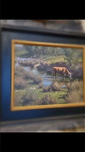 Artist Bill Farnsworth. #artgallery #fredericksburgtx #painting #horselover #art #goodart