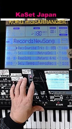 KORG microARRANGER Tutorial #shorts #KORG #microARRANGER