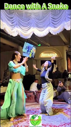 She Dances with a Snake! 💃🐍
