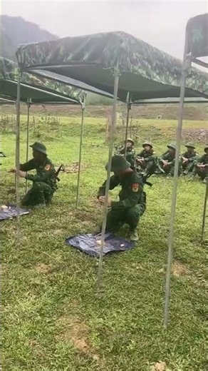 Vietnamese Army Soldier Training Session 🇻🇳