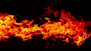 Burning Fire Effect Animation for Editing and VFX