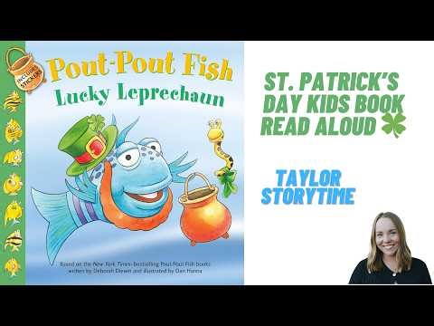 Pout-Pout Fish: Lucky Leprechaun READ ALOUD BOOK 🍀| Holiday Books for Kids 💚