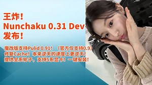 Ai绘画进阶178-王炸！Nunchaku 0.31 Dev发布！全系轮子！魔改支持Pulid 0.91！修复Cache速度再次逆天!-T8 Comfyui教程