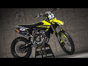 CORE Dirt Bike Graphics Design - Bold and Fully Customizable