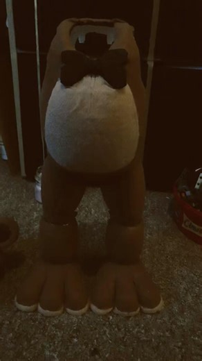 Making a Freddy hand puppet part 2 #fnaf #fivenightsatfreddys