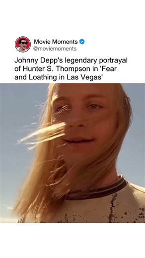 Johnny Depp's legendary portrayal of Hunter S. Thompson in 'Fear and Loathing in Las Vegas'