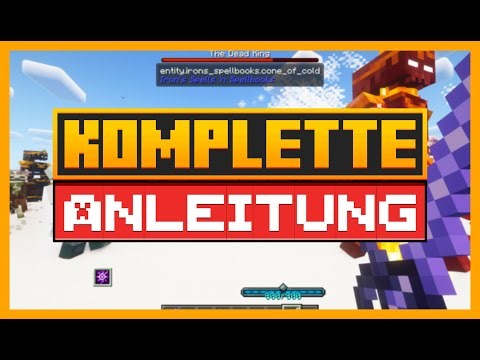 VOLLSTÄNDIGE ANLEITUNG zum IRON SPELLS SPELLBOOKS MOD für MINECRAFT