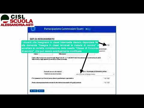 Tutorial Compilazione Modello ES 1 Commissario Esterno Esami di Stato Secondo Ciclo