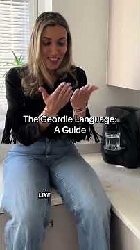 A Guide to the GEORDIE LANGUAGE… Howay! #newcastle #geordie #northern #dialects