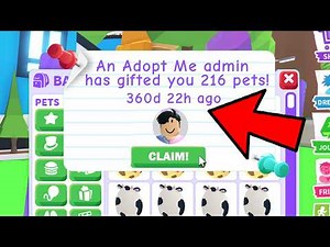 Collecting FORGOTTEN Admin Rewards 1 Year Later.. (Adopt Me)